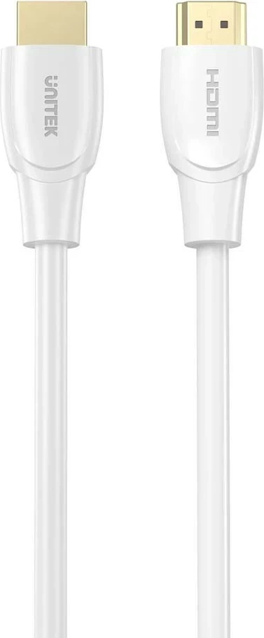 Kabëll HDMI Unitek 2.0 4K, 2m, bardhë