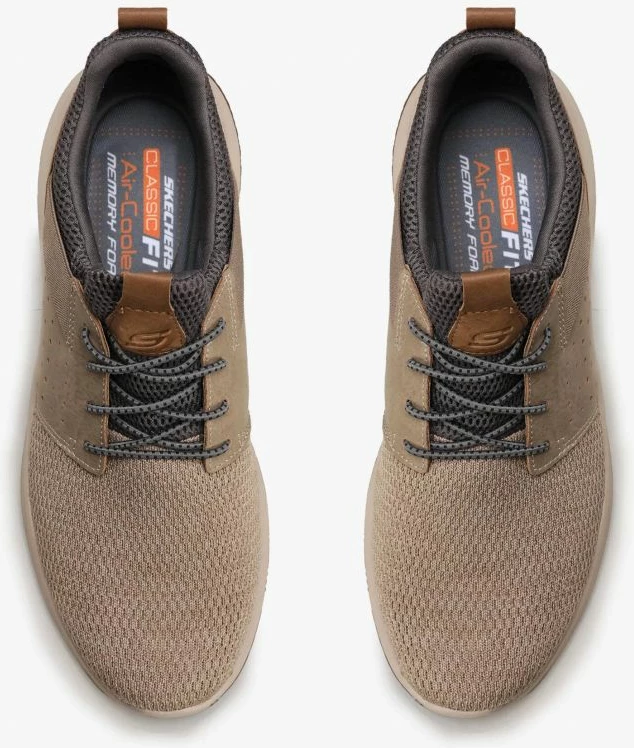 Atlete për meshkuj Skechers, bezhë