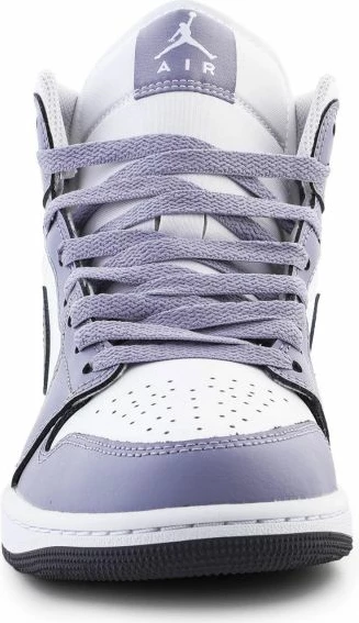 Atlete Nike Air Jordan 1 MID unisex, të bardha