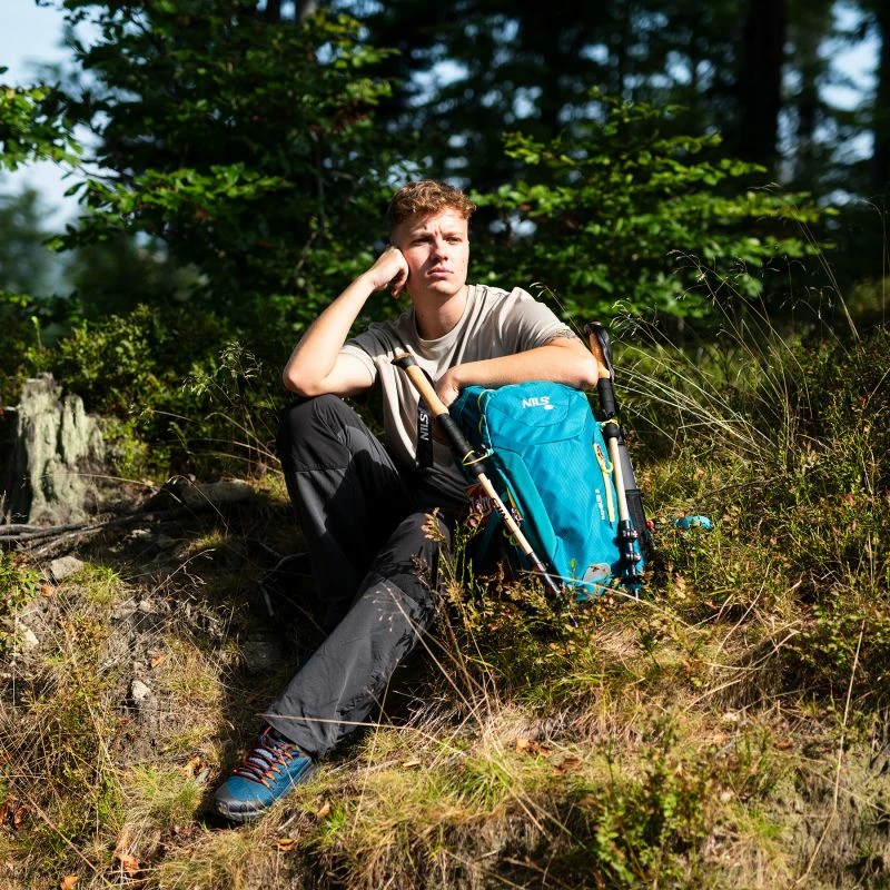 Çantë shpine turistike Nils Extreme NC1917, e kaltër, 40L