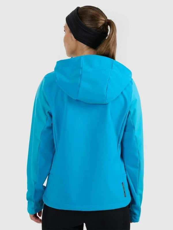Jakne softshell për femra 4F, kaltër