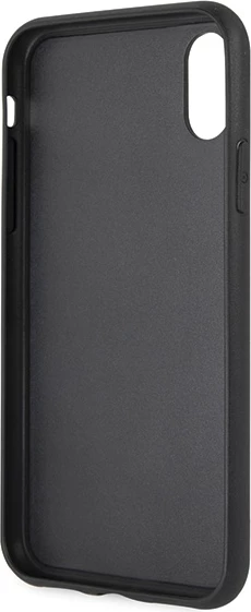 Mbështjellës Karl Lagerfeld Iconic Glitter Karl`s Head për iPhone X/Xs, Kuq