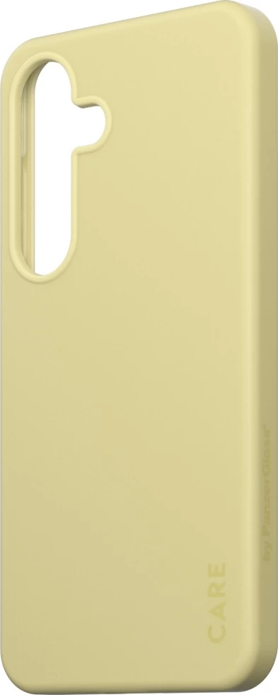 Mbështjellës PanzerGlass CARE Fashion QI për Samsung Galaxy S25, Verdhë