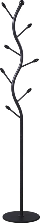 Varëse palltosh Lelom, metal i zi, D30x170cm