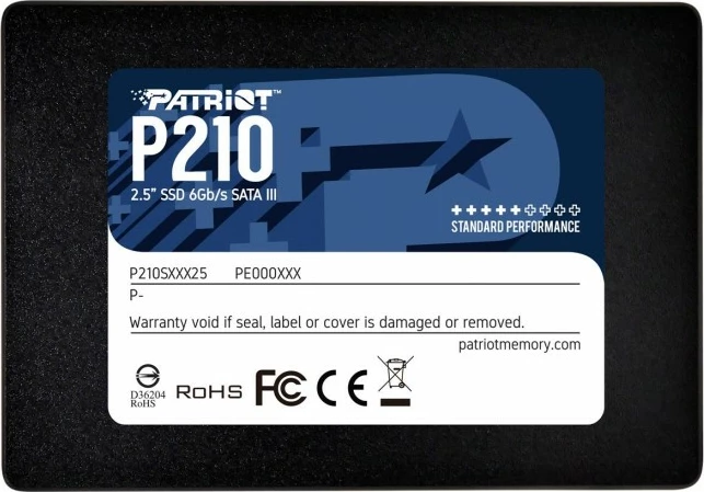 SSD Patriot P210, 256GB, 2.5", SATA III, i zi