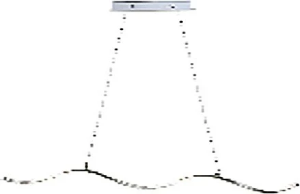 Llambë tavani Activejet AJE-SARA, LED, Argjendtë