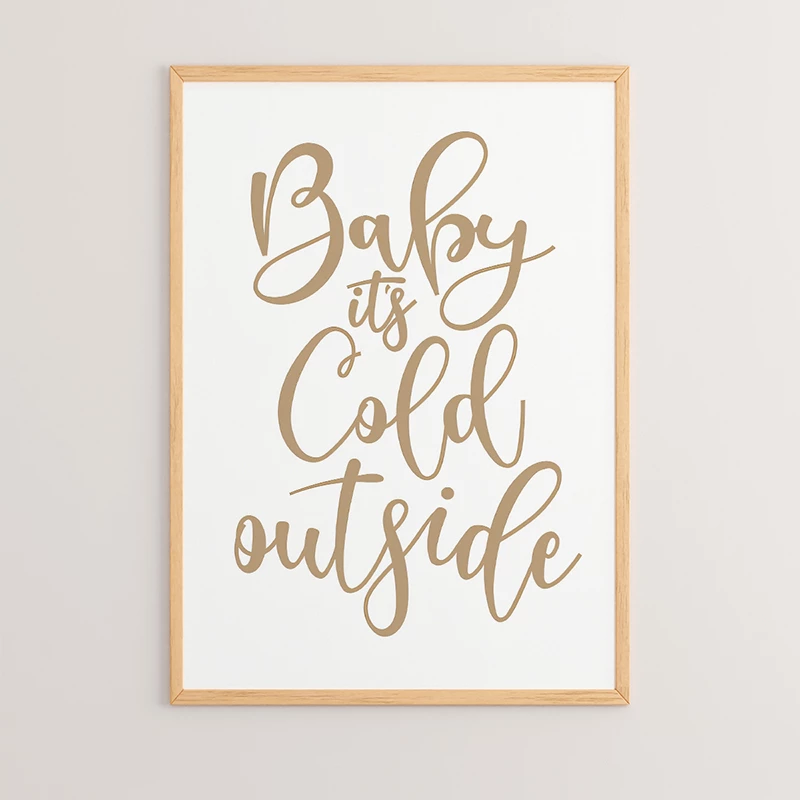 Dekor murali në kornizë Berby, print digjital, shumëngjyrësh, 33x1.5x48cm