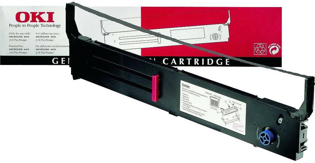Kasetë ngjyrosëse OKI ML Tape 4410, për Microline 4410, E zezë
