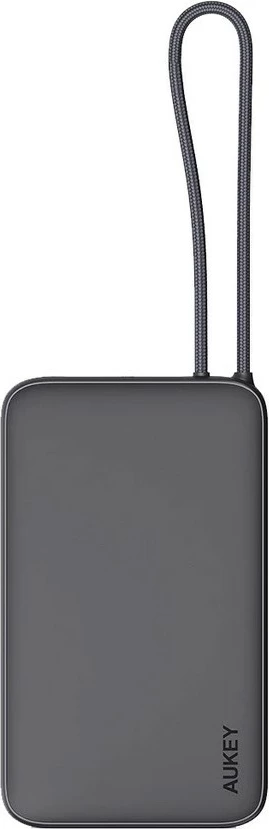 Power bank AUKEY PB-Y53P Spark Sling 10000mAh, 22.5W, 4xUSB, Kabllo USB-C, Zi