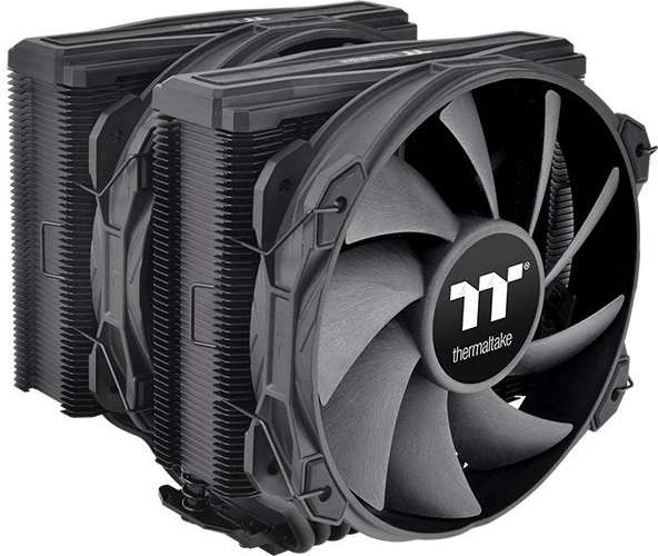 Kasë ftohëse për procesor Thermaltake TOUGHAIR 710, 2x140mm, 7 tuba bakri, TDP 250W, e zezë