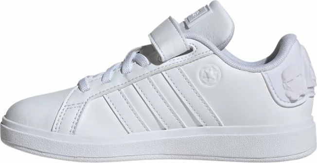 Këpucë për fëmijë adidas, të bardha