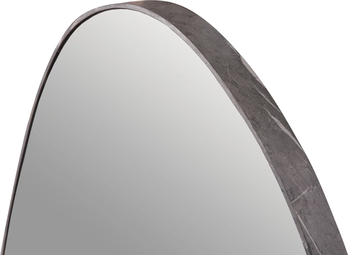 Pasqyrë muri e parregullt, ngjyrë mermeri gri, FH4487.02, 60x80H cm.