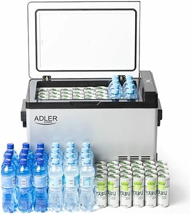 Frigorifer/Frizer portativ me kompresor ADLER AD 8077, 40L, LCD, +20°C deri -20°C