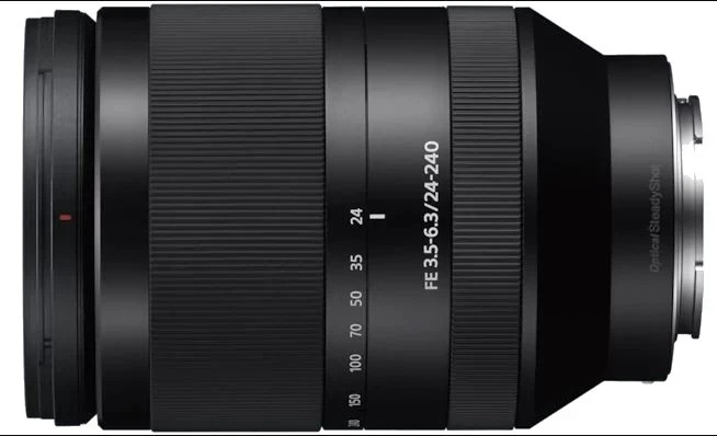 Objektiv zoom Sony 24-240mm, për E-mount