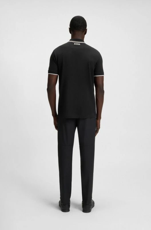 Maicë polo për meshkuj Boss, e zezë