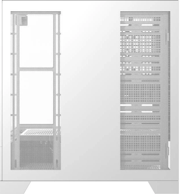 Kasë Darkflash DY450, ATX Mid Tower, pa ventilatorë, xham i temperuar, e bardhë