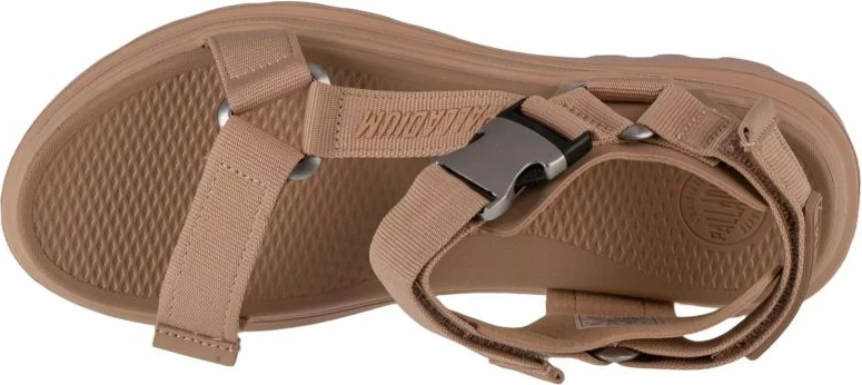 Sandale Palladium femra, bezhë