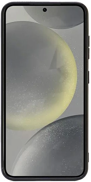 Mbështjellës Audi MagSafe për Samsung Galaxy S24, lëkurë sintetike, i zi