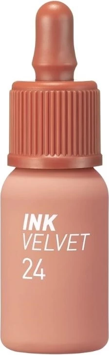 Buzëkuq liquid Peripera Ink Velvet 24 Milky Nude për femra 4g