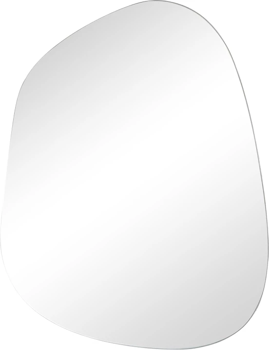 Pasqyrë moderne, formë e çrregullt, 46x1x60cm