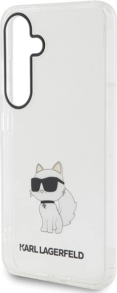 Mbështjellës Karl Lagerfeld KLHCS24MHNCHTCT për Samsung Galaxy S24+, transparent, IML Choupette