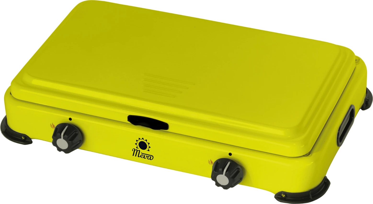 Sobë gazi kampingu Meva BASIC 2, 2 fushë, Metal, Gjelbër