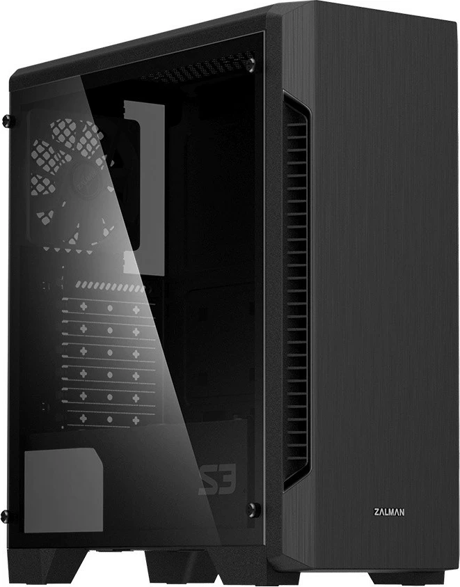 Kasë Zalman S3, Midi Tower, ATX/mATX/mini ITX, e zezë
