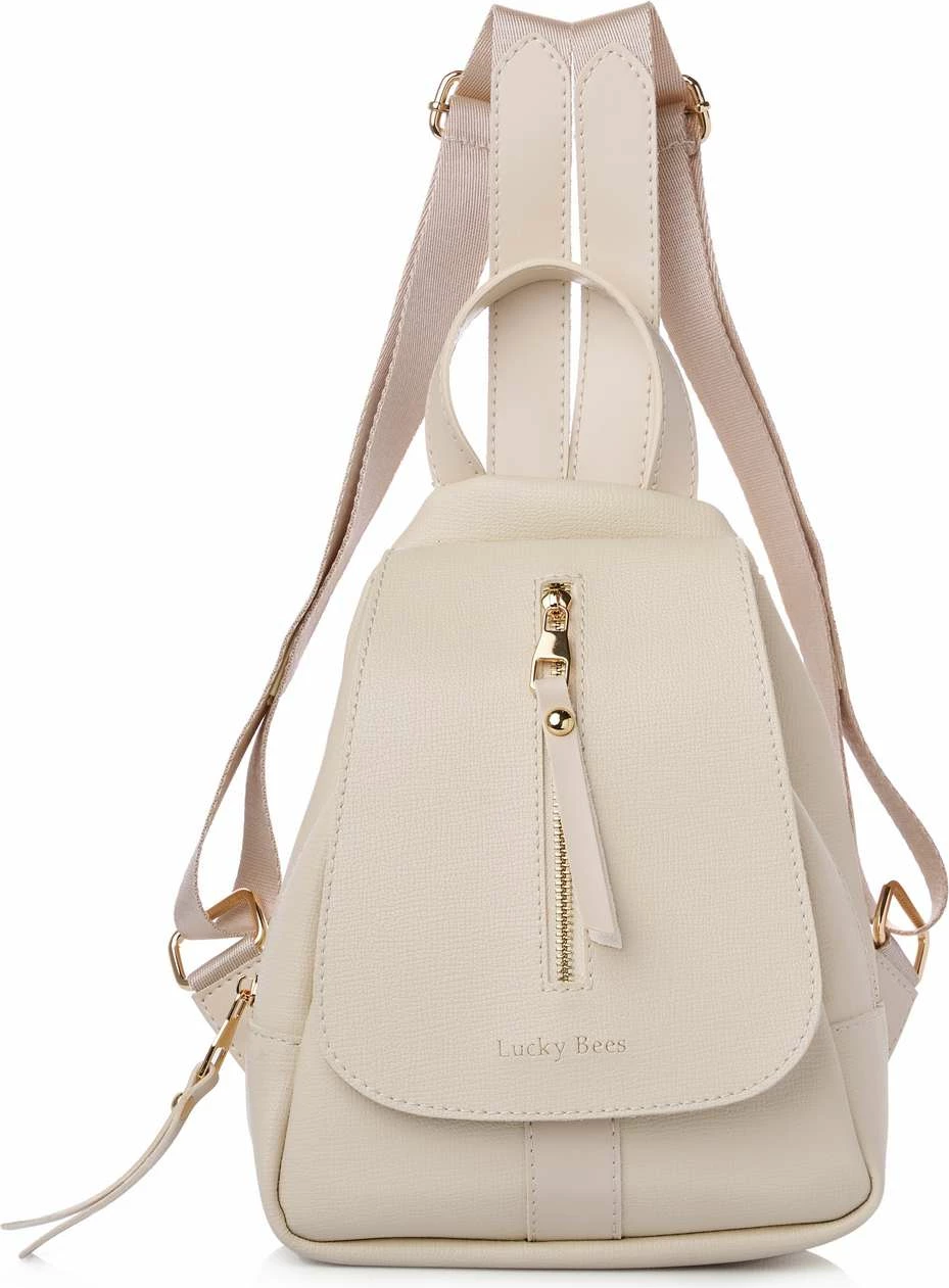 Çantë shpine Lucky Bees, krem, 945 v2