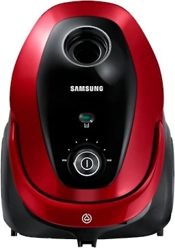 Fshesë elektrike cilindrike Samsung VC07M25E0WR/GE, 2.5L, pa qese, 750W, e kuqe/zezë
