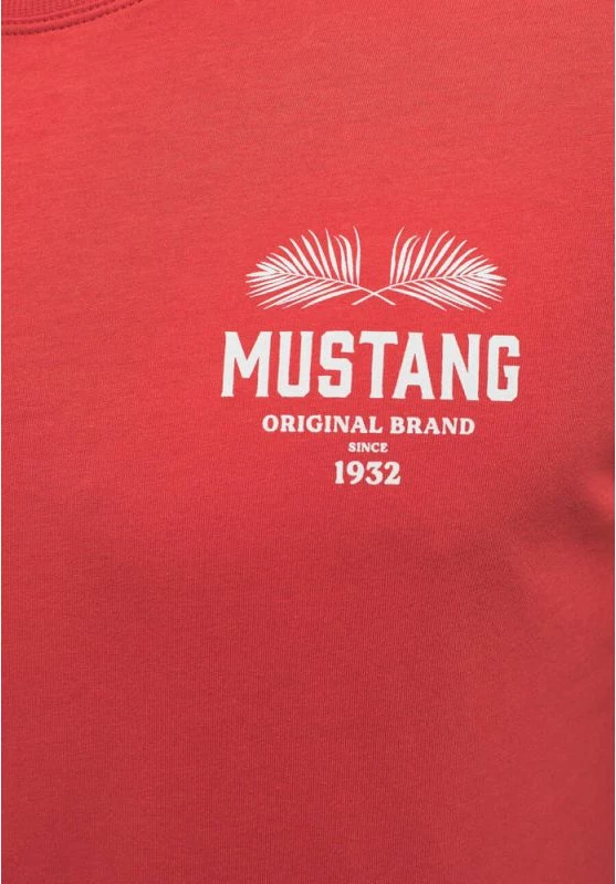 Maicë Mustang Alex C Print për meshkuj, e kuqe