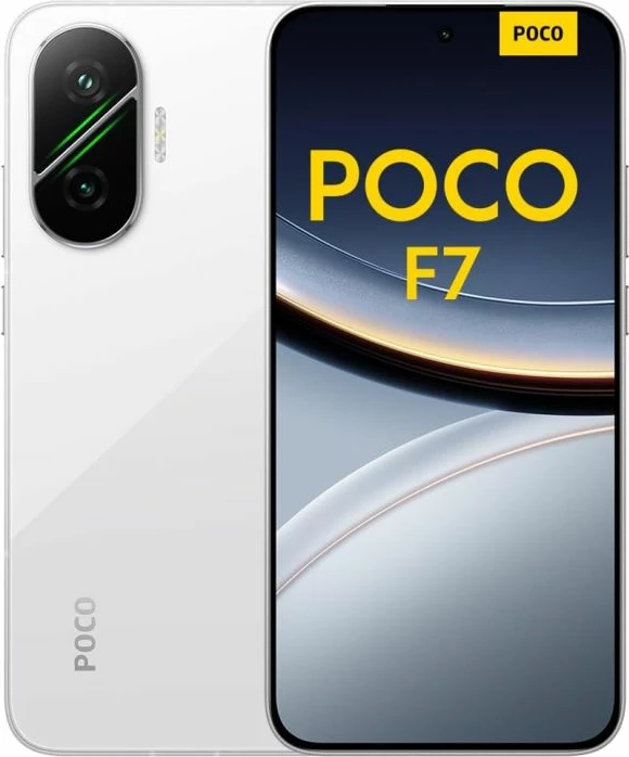 Celular POCO F7 5G 12GB/512GB, i bardhë