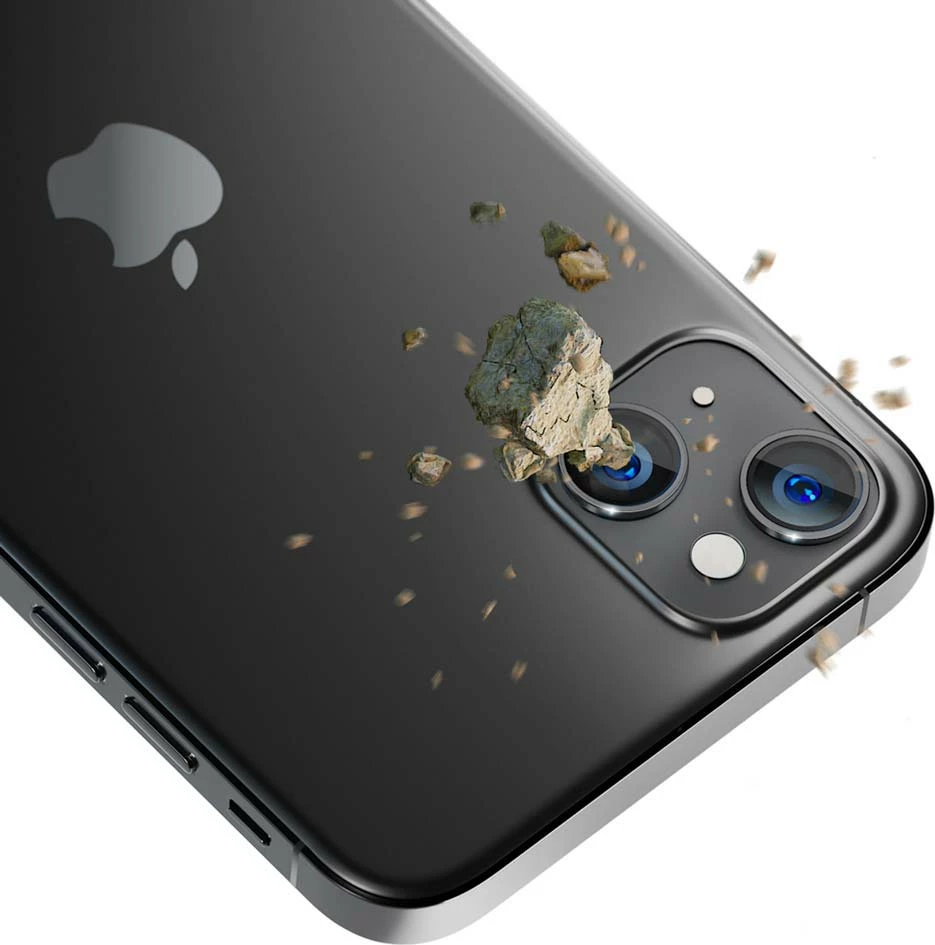 Mbrojtës lentash 3mk Protection Lens Pro për iPhone 15 Plus, Gri