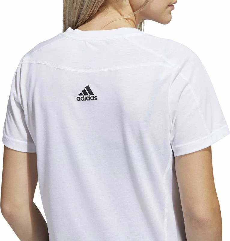 Maicë adidas për femra, e bardhë