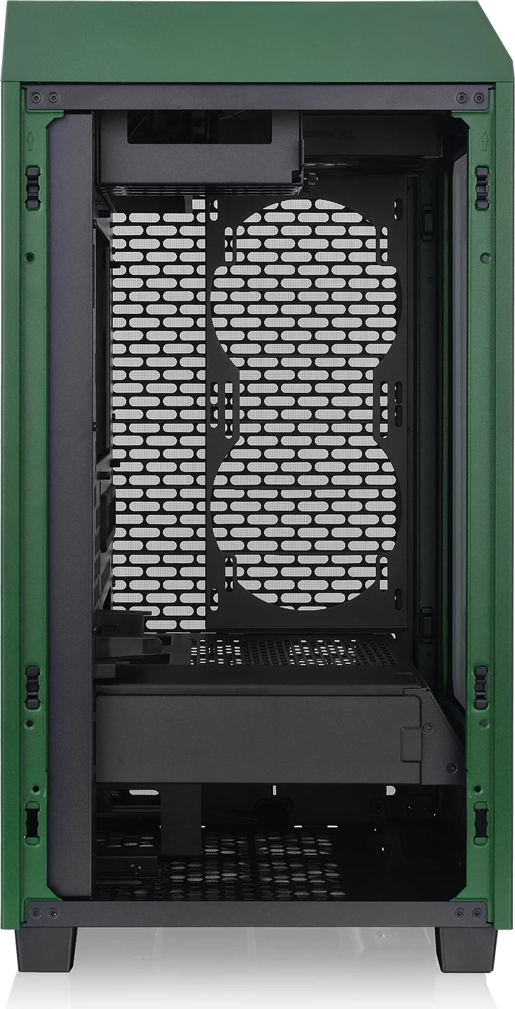 Kasë Thermaltake The Tower 200 TG mini tower, xham i temperuar, e gjelbër