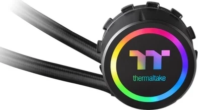 Ftohës uji Thermaltake Floe DX RGB 240, RGB, 2 ventilatorë, i zi