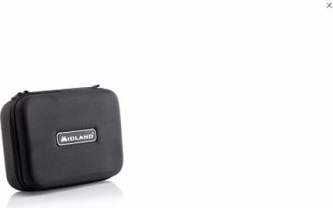 Interkom motoçiklete Midland për dy helmeta, i zi