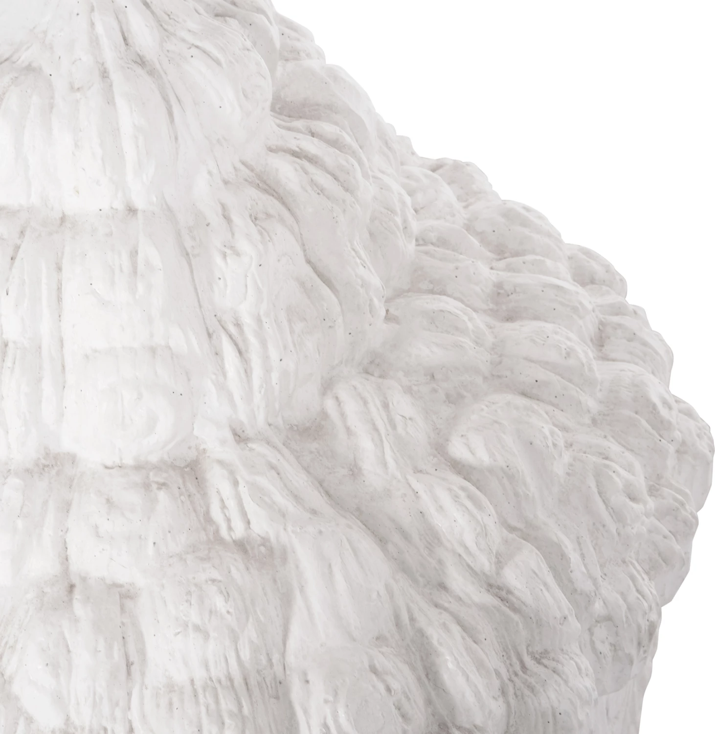 Dekor për dysheme, kokë Buda, suva e bardhë, FH4385.02, 90x90x100cm