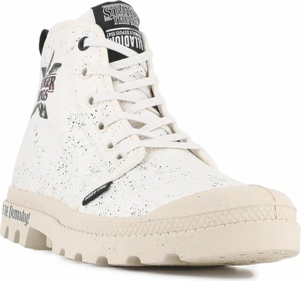 Këpucë Palladium unisex, të bardha