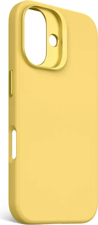 Mbështjellës Decoded AntiMicrobial me MagSafe për iPhone 16, e verdhë