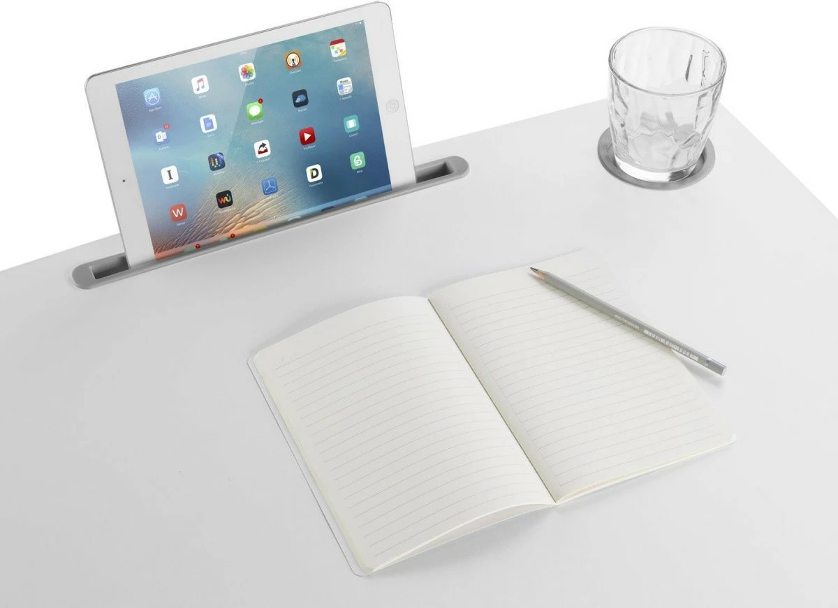 Tavolinë laptopi Maclean MC-903W me rregullim lartësie, e bardhë