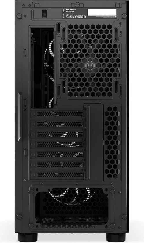 Kasë Endorfy ARX 700 Air EY2A012, Midi Tower, ATX, xham i temperuar, e zezë