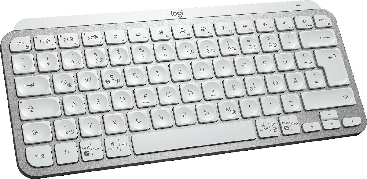 Tastierë wireless Logitech MX Keys Mini, QWERTZ, LED, gri