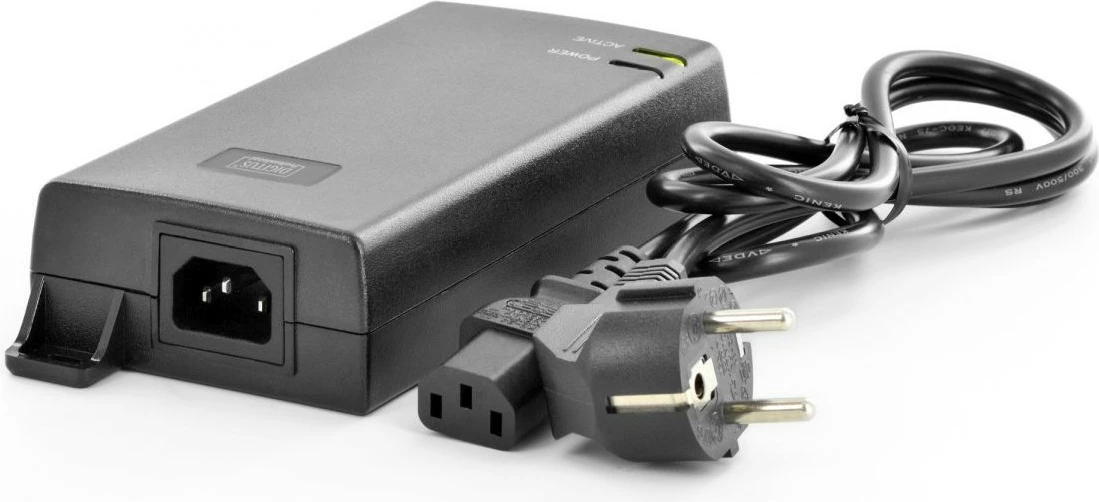 Adapter PoE+ Digitus DN-95104, 60W, 55V, Gigabit, i zi