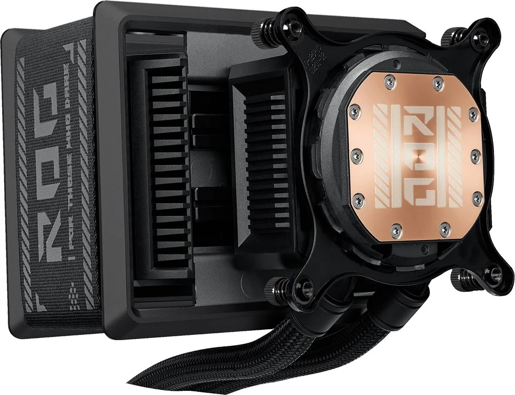 Kasë ftohëse uji ASUS ROG Ryuo IV SLC 360 ARGB, 3 ventilatorë 12 cm, e zezë