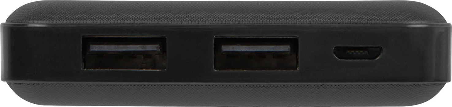 Power bank, BLOW, PB10A 10000mAh, 2x USB deri 2.1A, zi, set me kabllo