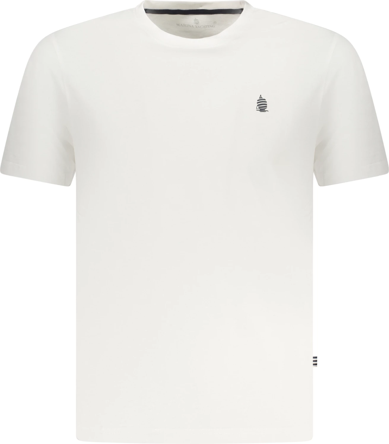 Maicë për meshkuj MARINA YACHTING, e bardhë