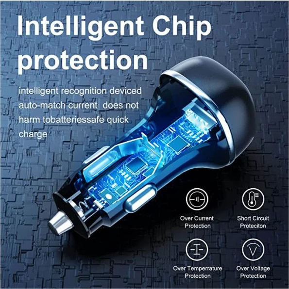 Karikues makine VEGER CC62-1A1C 51W USB-A + USB-C PD/QC3.0, i zi