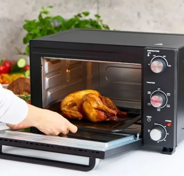 Furrë elektrike mini MPM MPE-14/T, 1300 W, e zezë