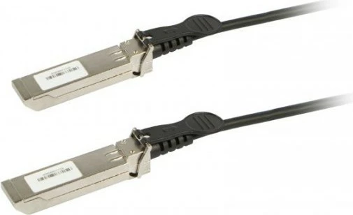 Kabëll ALLNET SFP+/SFP+, 10Gbit, 1m, zi, argjendtë