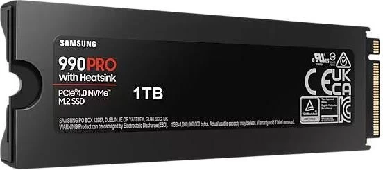 Disk SSD Samsung 990 PRO, 1TB, M.2 2280 PCI-E x4 Gen4 NVMe